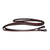 Nunn Finer Rubber Lined Laced Fancy Reins | 279 | Havana | Horse |