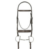 Ovation Fancy Wide Nose Bridle | 467189 | Dark Brown |