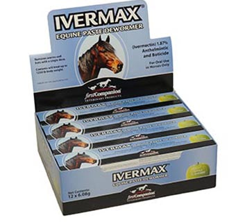 IVERMAX | 18584624 | (IVERMECTIN) EQUINE PASTE 1/PKG - Apple Flavor