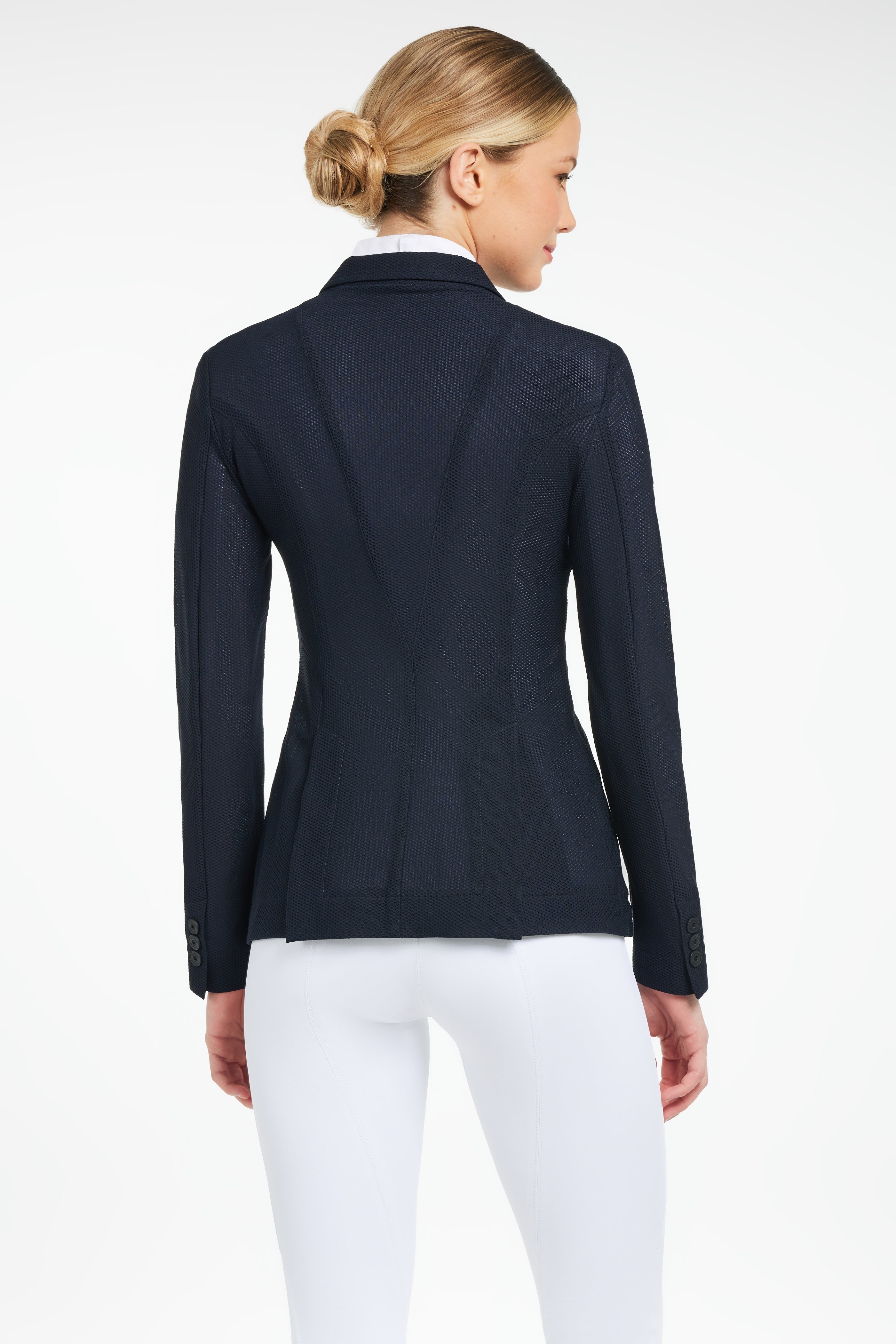 R.J. Classics Harmony Mesh Show Coat | HR2012 | Navy