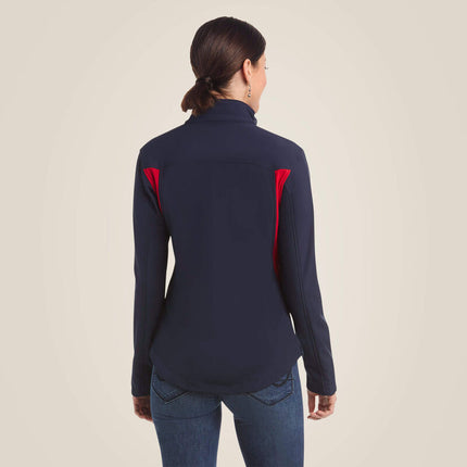 Ariat - Womens Softshell Team Jacket | 10028257 | Navy