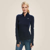 Ariat Lowell 2.0 1/4 Zip Ladies Navy 10023766