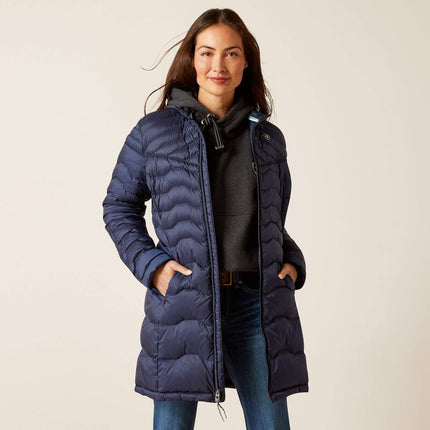 Ariat - Women's Ideal Down Coat Jacket | 10046759 | Navy