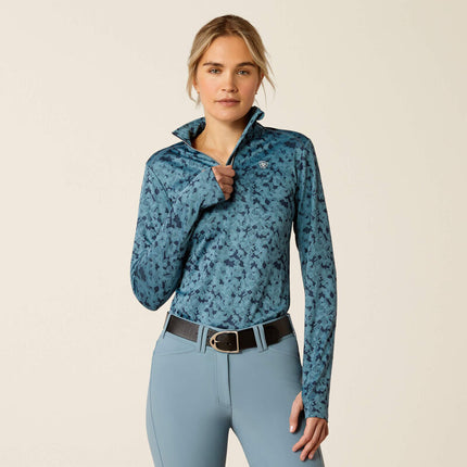Ariat - Baselayer 1/4 Zip Prophecy | 10037286 | Navy