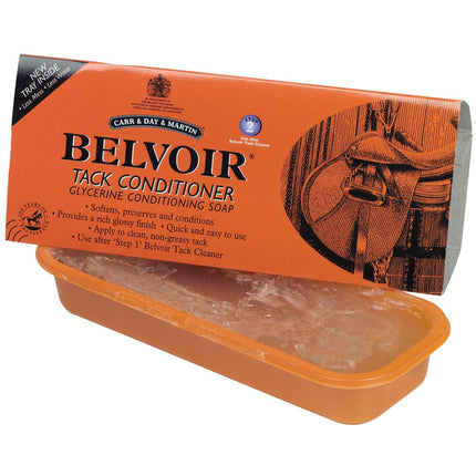 Belvoir Tack Cond Bar Soap w/Tray | 14980-1
