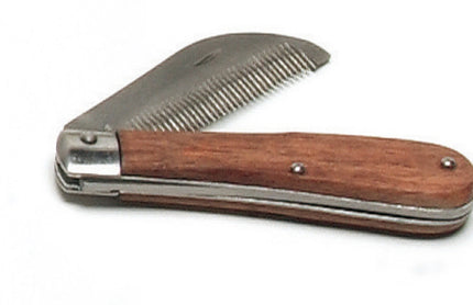 Folding Strippingcomb Wood Hdl | 455861 | One