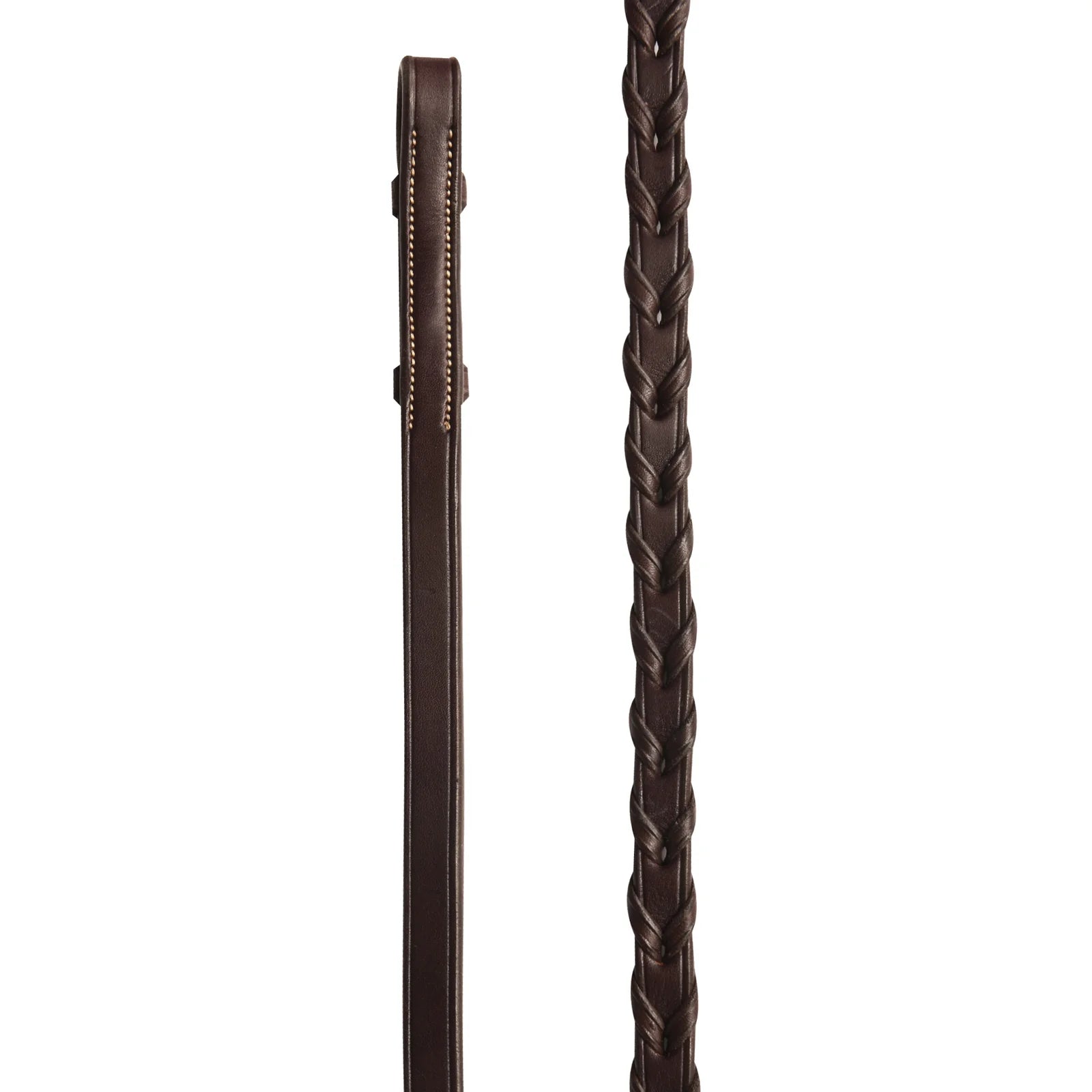 Ov Laced Reins-54in | 467175 | Dark Brown | 5/8 x 54