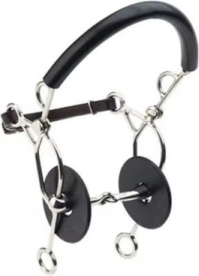 HM Hackamore Hollow Mouth | 467529 | Stainless Steel | 5 1/2
