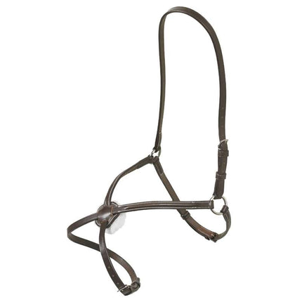 Ov Raised Fig 8 Noseband | 489103 | Dark Brown | Horse