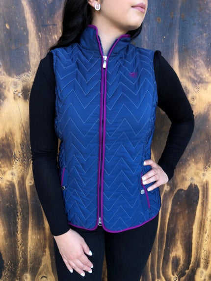 Ariat - Ashley Insulated Vest | 10032705 | Marine Blue