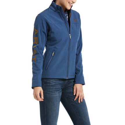 Ariat - Softshell Team Jacket | 10032695 | Blue Heather