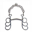 Metalab Butterfly 3 Ring Ribbed Mullen Mouth Bit | 0043940|