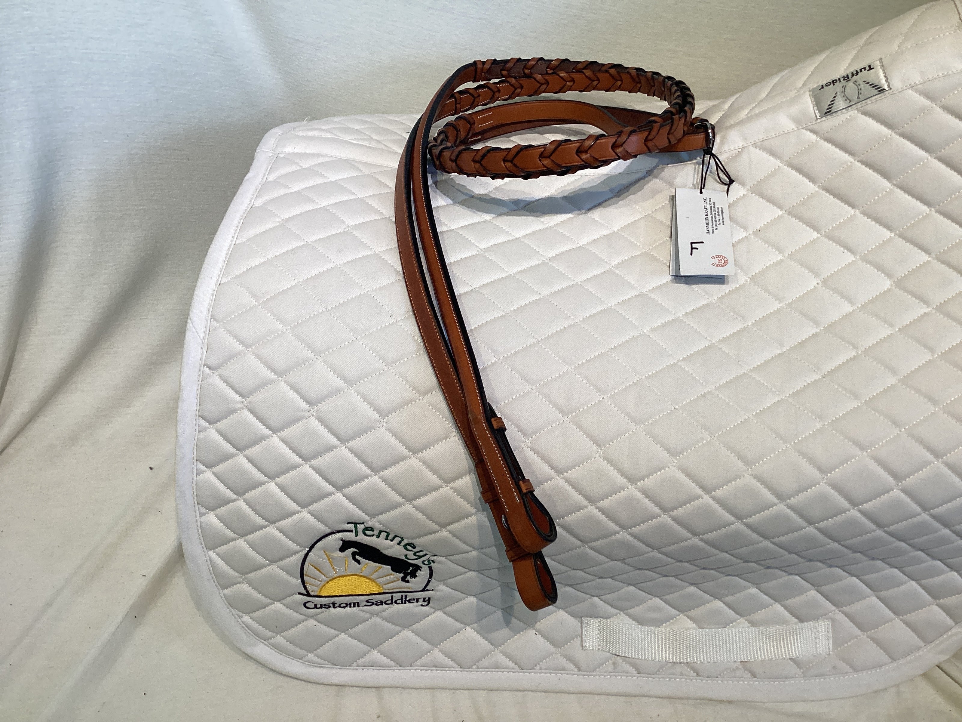 Aramas  | 1582 | Plain Raised Lace Reins 5/8in |