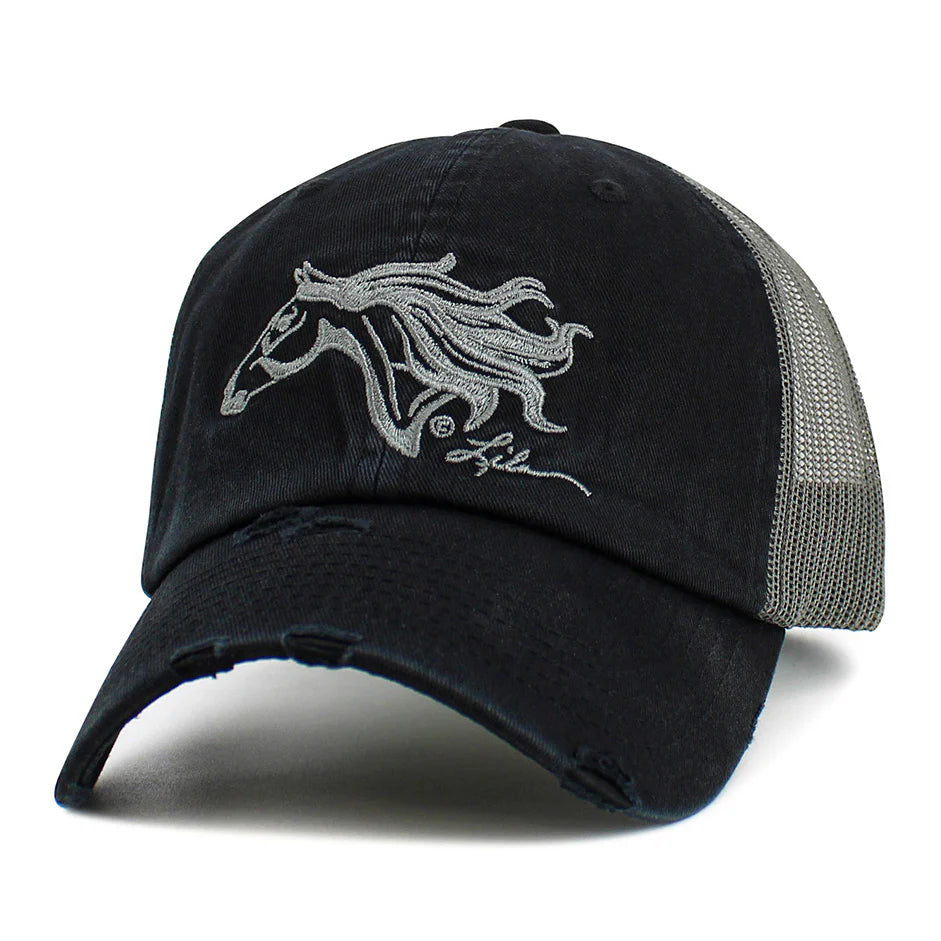 AWST - Lila Vintage Mesh Horse Head Cap  63-096