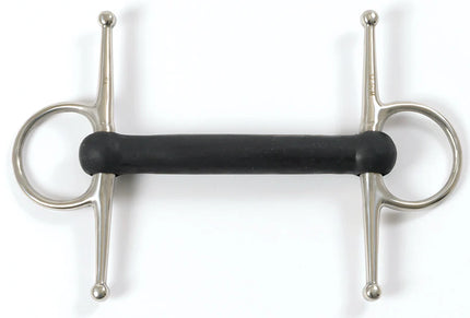 Shires Full Cheek Flexible Rubber Mullen Bit | 87872 |