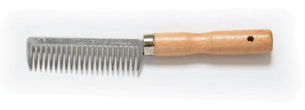 Shires Aluminum Comb w/ Wood Handle | 87887 |