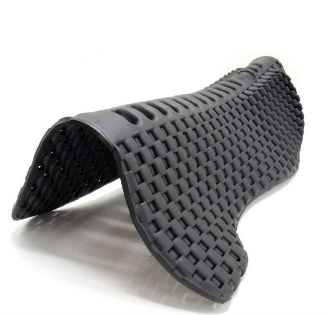 Half Pad | Rear Riser Featherlite | Charcoal | AC072 | One Size | Acavallo