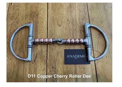 Anademi - | DC 11 | Bit Copper Low Port Cherry Roller Dee Ring