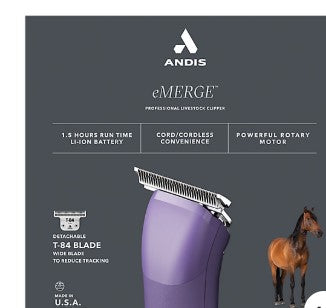 Clipper eMerge Andis Cord/Cordless T84 Blade