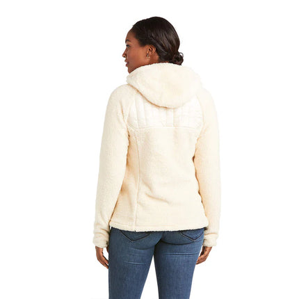 Ariat - Women's Coalesce Hoodie Full Zip Sweatshirt in Raw Canvas | 10037515 |