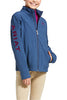 Ariat - Youth Softshell Team Jacket | 10032686 | Marine Blue