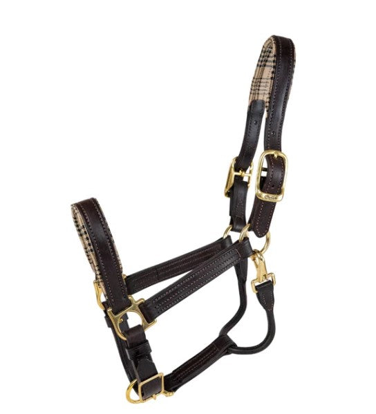 Halter - 5/A | 7130 | Baker Lexington Leather Halter Havana