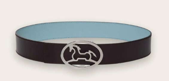 Belt - Reversible | BB02 | Choc/Aqua | RJ Classics