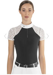 CWT05D031 | Ego 7 | SS | Florentine Ladies Shirt| Black & White |