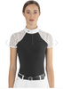 CWT05D031 | Ego 7 | SS | Florentine Ladies Shirt| Black & White |