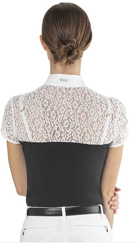 CWT05D031 | Ego 7 | SS | Florentine Ladies Shirt| Black & White |