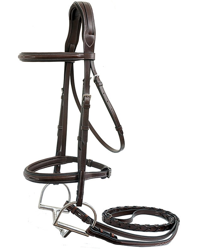 Nunn Finer Hunter Bridle Florence | FLORENCE | Havana |