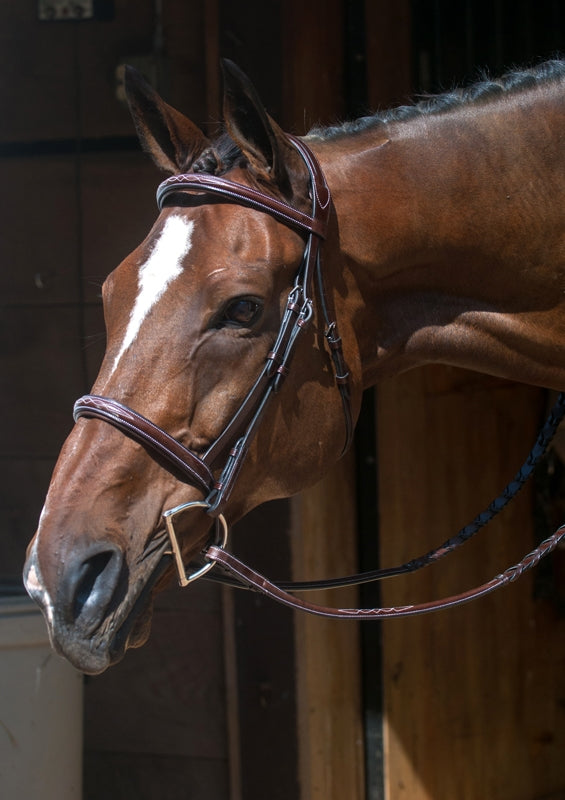 Nunn Finer Hunter Bridle Florence | FLORENCE | Havana |