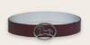 Belt - Reversible | BB04 | Merlot/Silver | RJ Classics