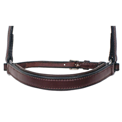 Nunn Finer Padded Dropped Noseband | 530 | Havana |
