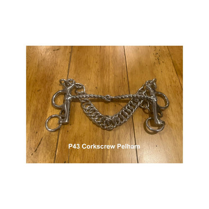 Anademi Thin Corkscrew Tom Thumb Pelham Bit | P43 |