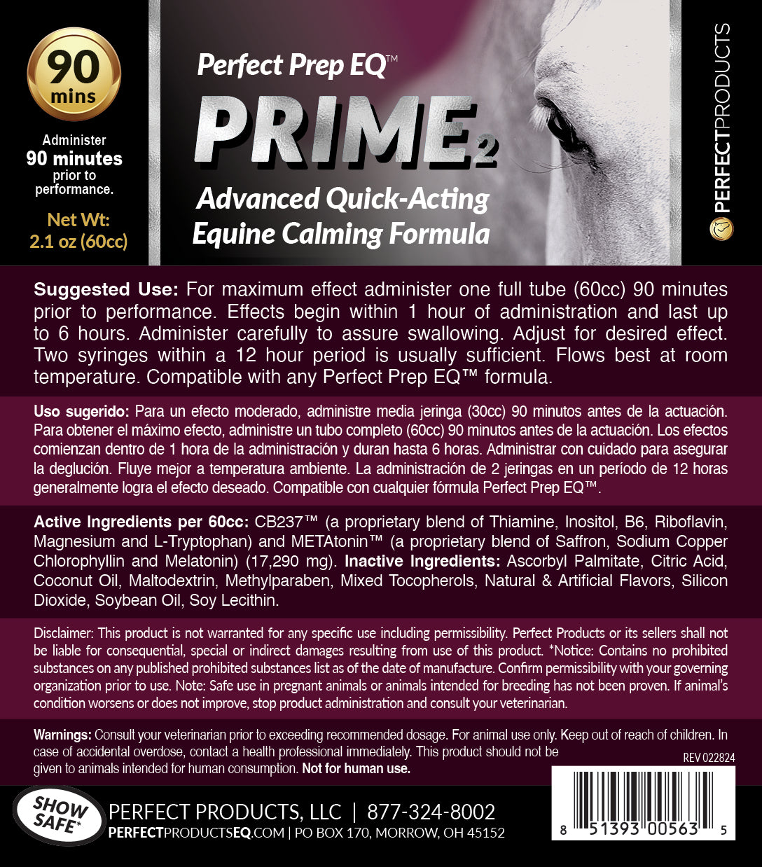 Perfect Prep Prime | PPP | Purple | One Size