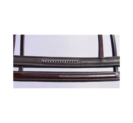 Red Barn | 521706 | Chain Noseband  An Square Raised Fancy Stitched - F/S |