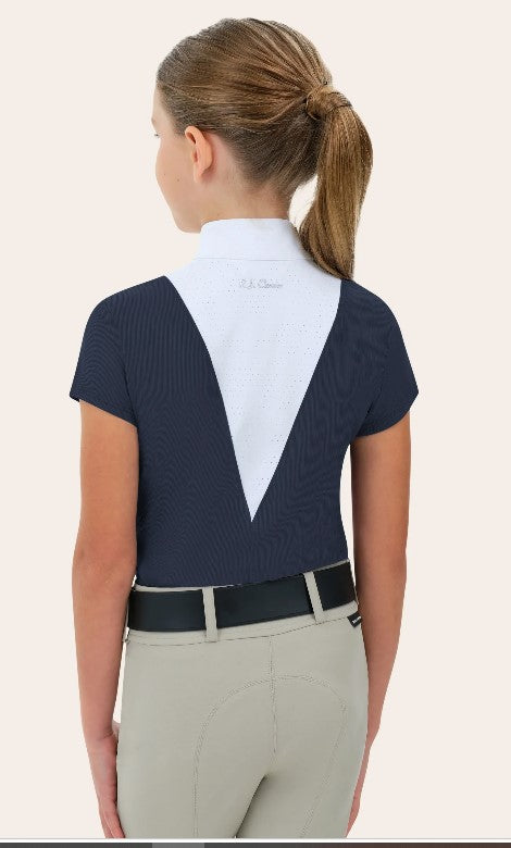 Show Shirt Jr SS Celeste| CLJ914 | R.J. Classics Jr. Navy