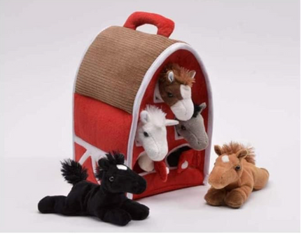 Plush Horse in Stable Purse - 7