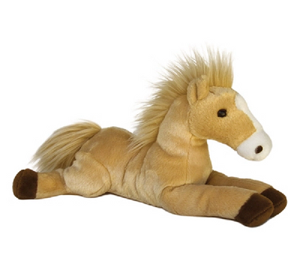 Plush Palomino Horse 12