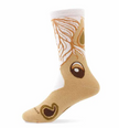 Palomino Cartoon Horse Sock - Youth 04251-C