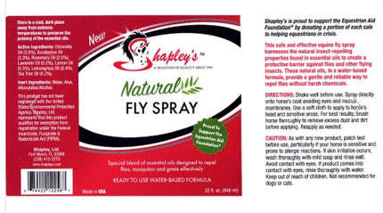 Shapley's Natural Spray 32oz