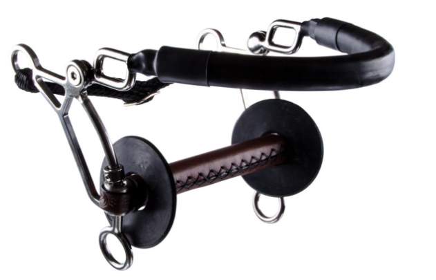 Trust Bit | E25740 | Leather Hackamore Combi Short | Brown |