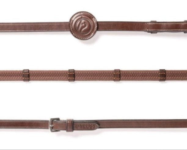 Trust - Maastricht 1/2 inch Rubber rein 7 stops / E20202