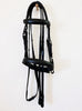 Aramas Dressage Bridle w/ Padded Crank Noseband | 1519 | Black | Cob
