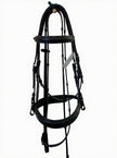 Aramas Dressage Bridle w/ Padded Wide Noseband | 1519 | Black | Horse