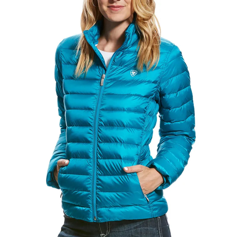 Ariat - Womens Ideal Down Jacket | 10023784 | Atomic Blue