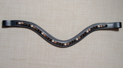 Red Barn - Curved Cobalt & Copper Browband | 539301 |