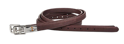 MTL Platinum Stirrup Leathers | 30143 | Chocolate/Cognac | 54