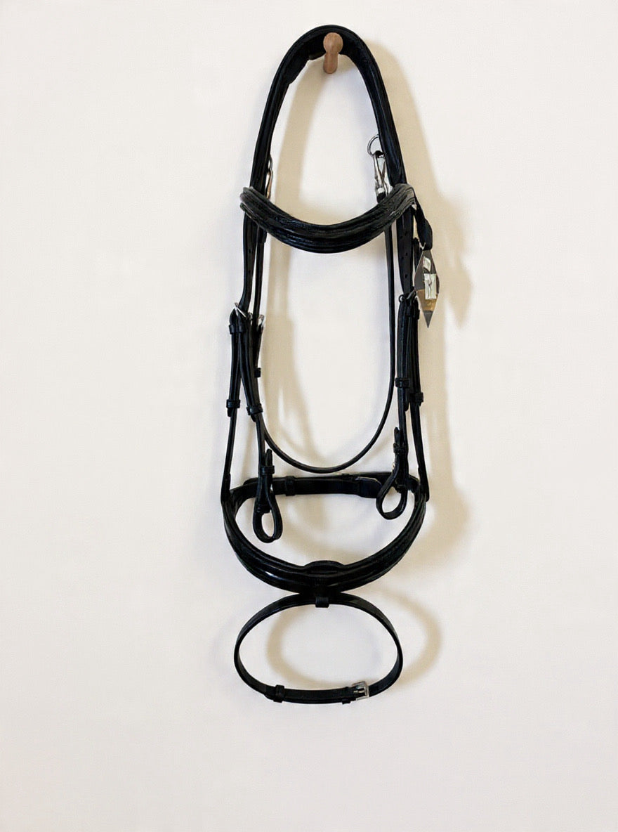 Ovation Berlin Anatomic Dressage Bridle | 471177 | Black | Horse